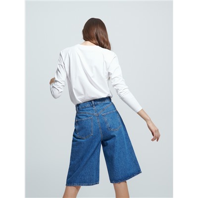 Bermuda-Shorts aus Denim