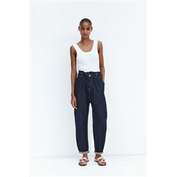 Z1975 HIGH-WAIST BAGGY PAPERBAG JEANS