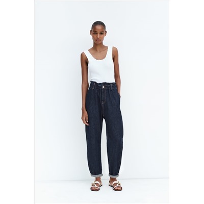 Z1975 HIGH-WAIST BAGGY PAPERBAG JEANS