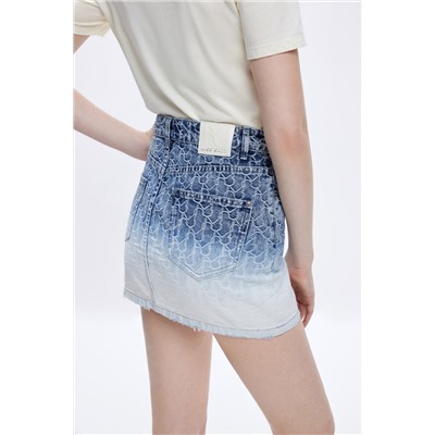 Minifalda vaquera Azul