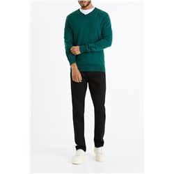 Jersey de lana - Verde