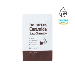 [Sample] Anti-Hair Loss Ceramide Scalp Shampoo (10ea), Cлабокислотный шампунь с керамидами против выпадения волос