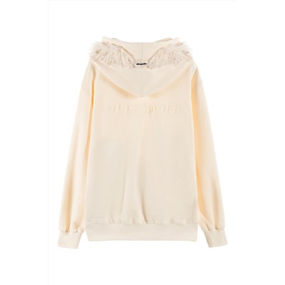 Sudadera con capucha Amarillo