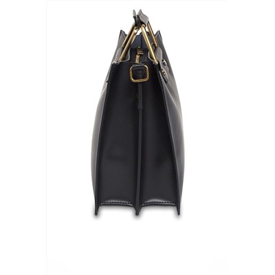Bolso de piel Gari Negro