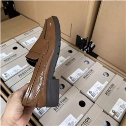 Стильные лакированые лоферы. Экспорт