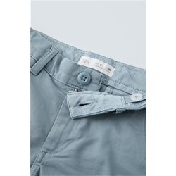PLAIN CHINO BERMUDA SHORTS