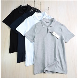 Хлопковая базовая рубашка-поло, модель унисекс   AM*I