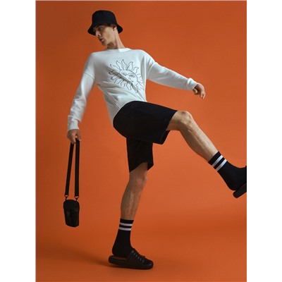 Baggy-Shorts aus Baumwolle