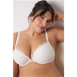 GORGEOUS Sujetador efecto push up blanco