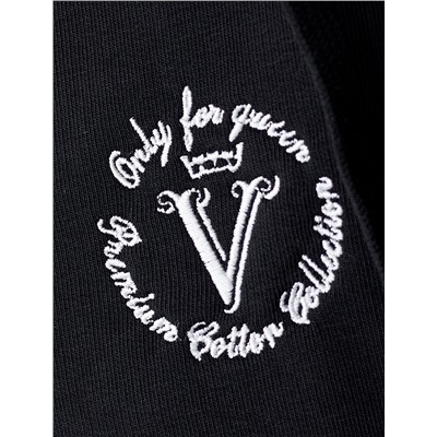 Зип худи на молнии из петельчатого футера трехнитки с резинкой по низу и манжетами