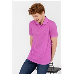Erkek Menekşe Polo Yaka Tişört