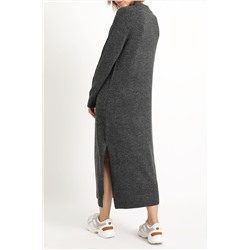 Vestido-jersey Gris