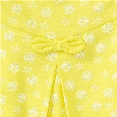 Baby Top mit Muschel-Allover