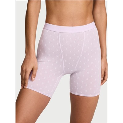 Logo Cotton High-Waist Boxer Brief