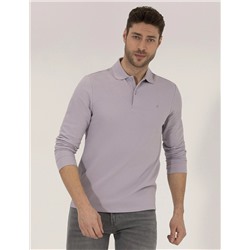 Lila Slim Fit Basic Sweatshirt