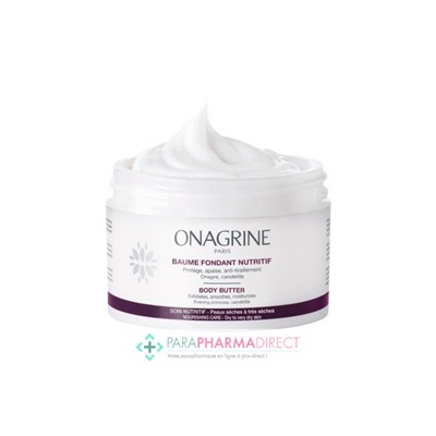 Onagrine Baume Fondant Nutritif Peaux Sèches à Très Sèches 200ml