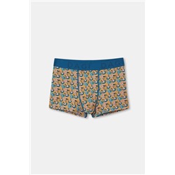 Dagi, D-men Hardal Desenli Compact Penye Boxer