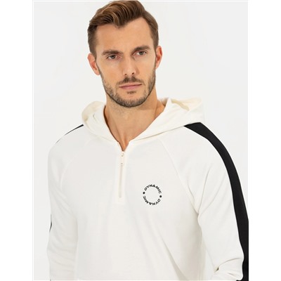 Ekru Regular Fit Sweatshirt