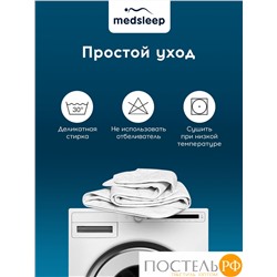MedSleep WHITE CLOUD Одеяло 200х210,1пр,хлопок/хлопок.вол./микровол.