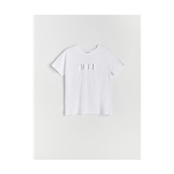 T-Shirt aus Baumwolle mit Druck