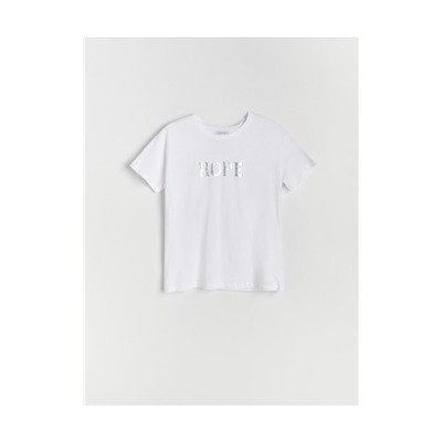 T-Shirt aus Baumwolle mit Druck