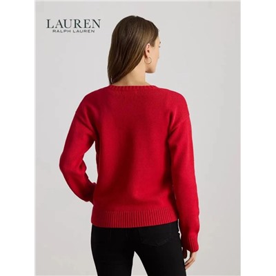 Женский повседневный свитер из хлопка  RALPH LAURE*N ОРИГИНАЛ!