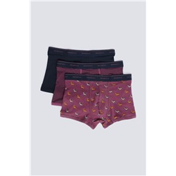 Pack 3 boxers perros y rayas