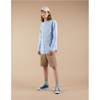 Twill Chino Shorts, Men, Beige