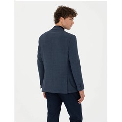 Lacivert Ekstra Slim Fit Ceket