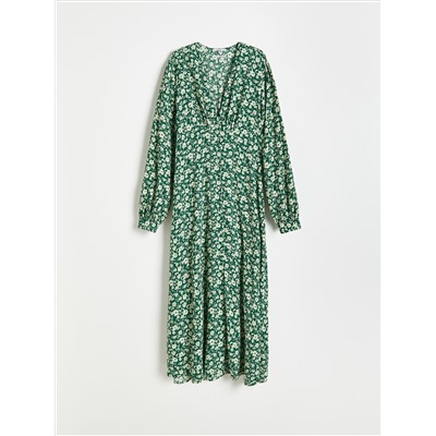 EcoVero™ Gemusterte Bluse