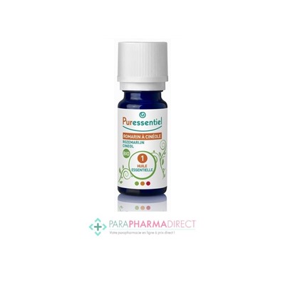 Puressentiel Huile Essentielle Romarin à Cinéole BIO 10 ml
