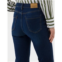 Koyu İndigo Slim Strong Jean Pantolon