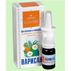 Бальзам от насморка и гайморита Нарисан - спрей
