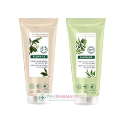 Klorane Cupuaçu Crème Douche Nutritive Fleur de Cupuaçu + Crème Douche Nutritive Lait d'Amandier 2x200mlLot  × 2
