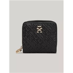 Tommy Monogram Zip Wallet