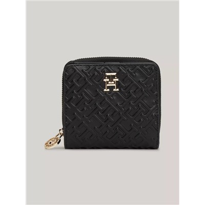 Tommy Monogram Zip Wallet