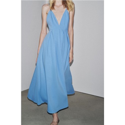 ZW COLLECTION LONG DRESS WITH TIES