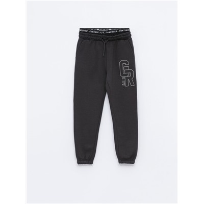 Tracksuit bottoms with waistband