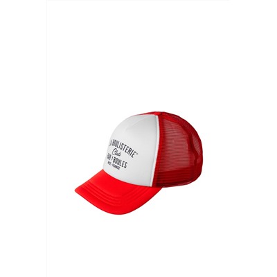 Gorra bimateria Rojo