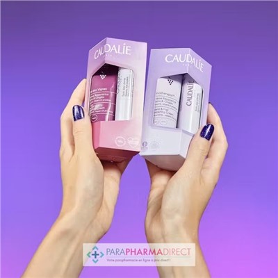 Caudalie Thé des Vignes - Coffret "Duo Crème mains + Soin Lèvres"