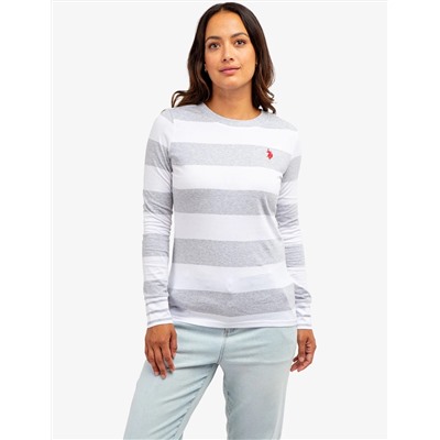 DUAL STRIPE LONG SLEEVE T-SHIRT