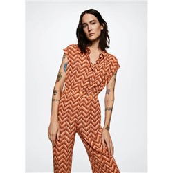 Mono largo estampado -  Mujer | MANGO OUTLET España