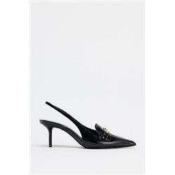 BUCKLE SLINGBACK SHOES