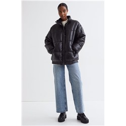 Puffer Jacket Schwarz