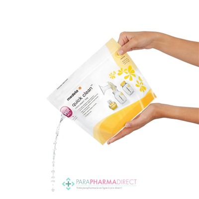 Medela Quick Clean - Sachets Stérilisateur pour Micro-ondes x5