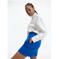 Shorts aus Sweatjersey
