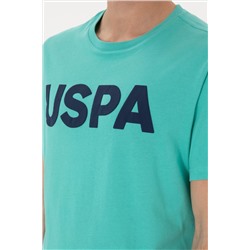 Erkek Regular Fit Bisiklet Yaka Mint Basic Tişört