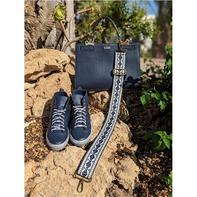 JOE SANCHEZ LAR 19408 MARINO+Ab.Zapatos PELLE Birkin/2 (720) Marino+CINTURON BOLSOS (180)-26 (3) АКЦИЯ