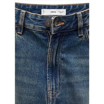 Jeans rectos tiro medio