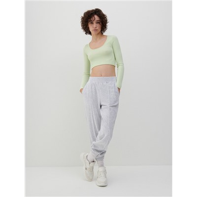 Velours-Hose